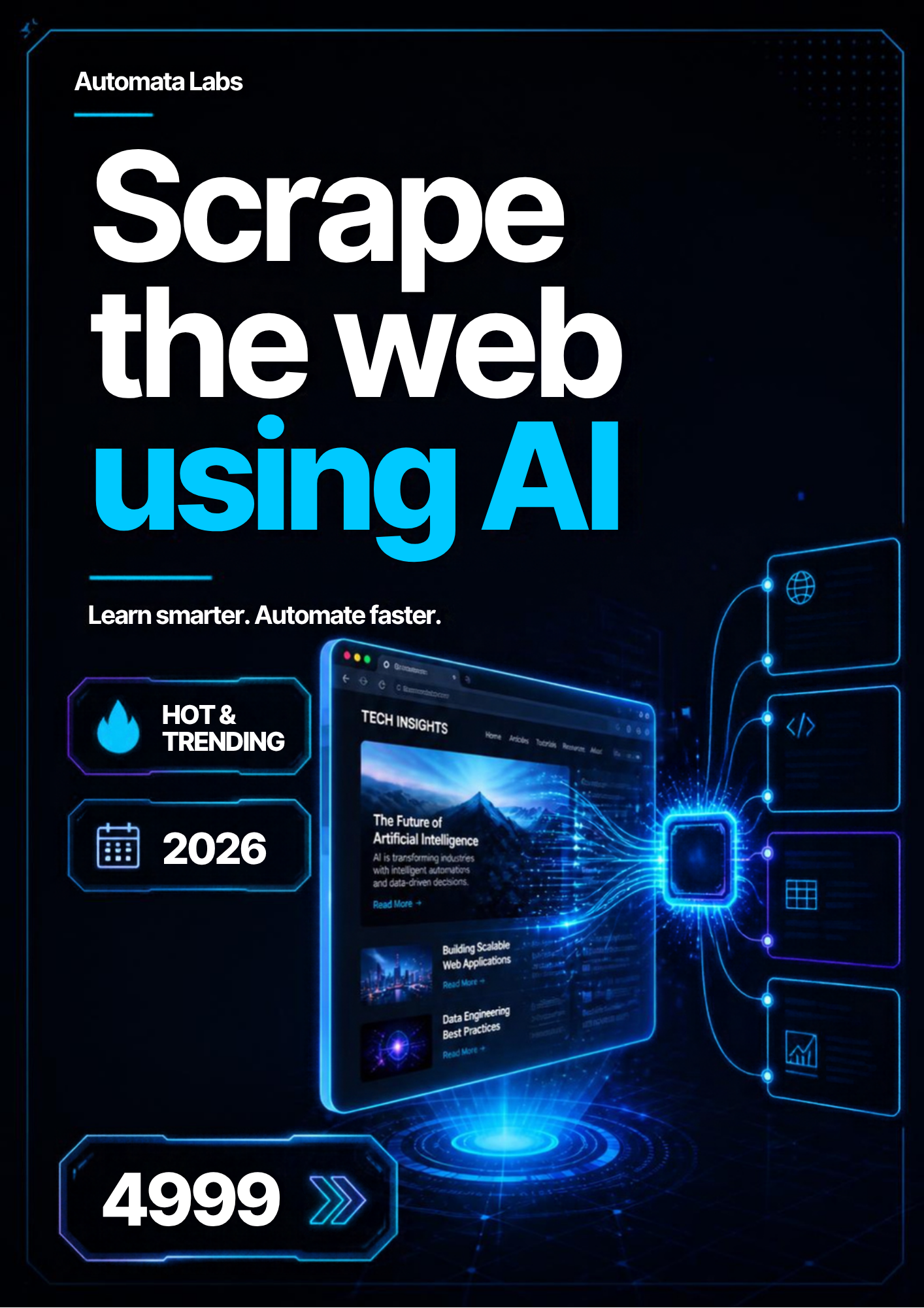 AI Web Scraping & Intelligent Automation — Masterclass
