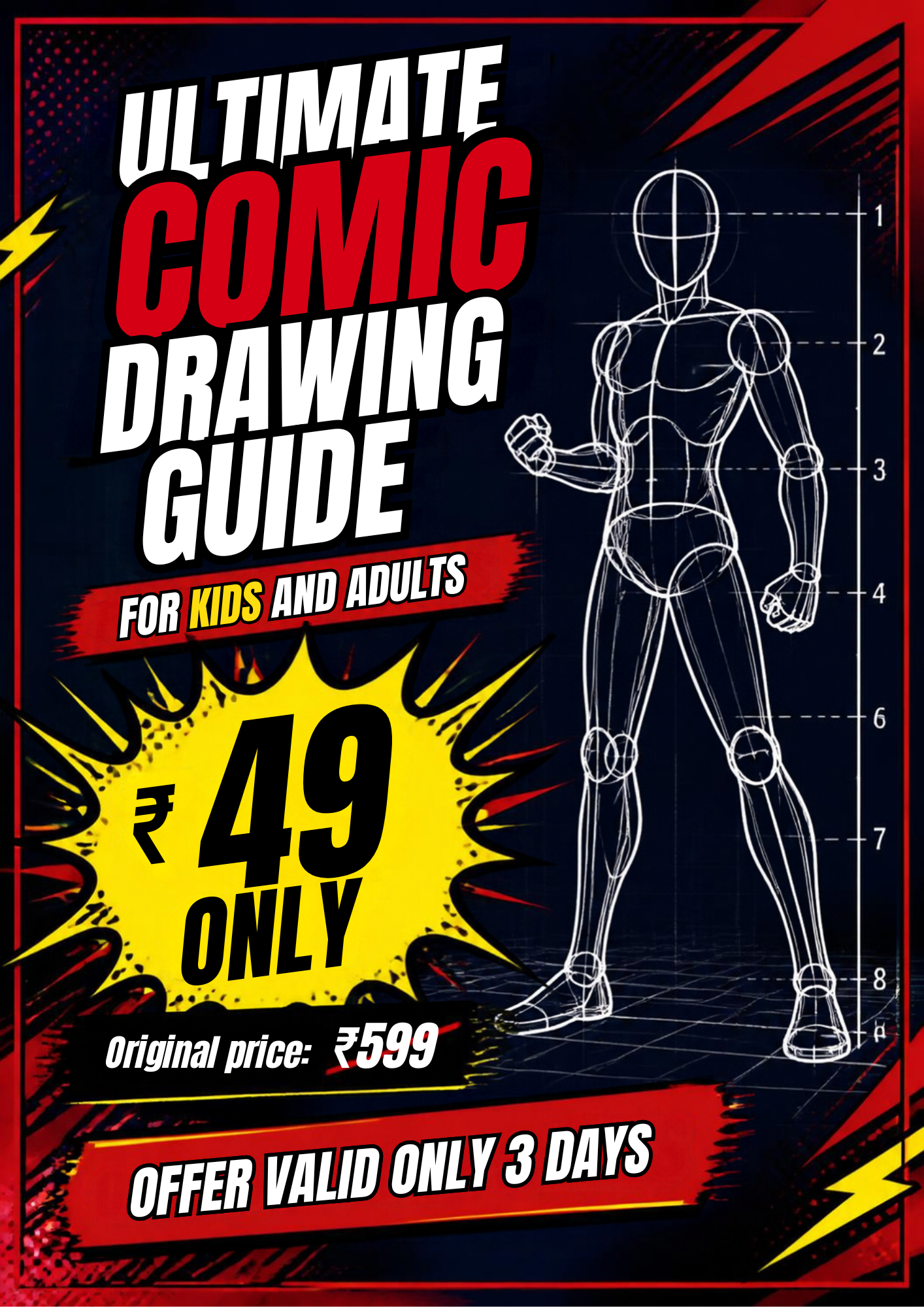Ultimate Comic Drawing Guide — For Kids & Adults